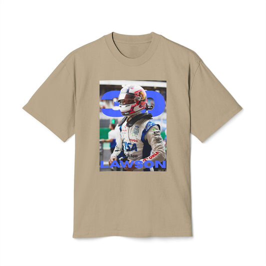 Liam Lawson Number 30 Unisex Heavy Faded Tee