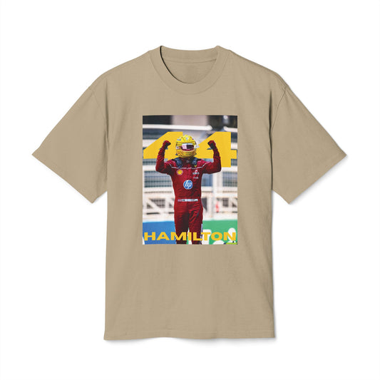 Lewis Hamilton Number 44 Unisex Heavy Faded Tee