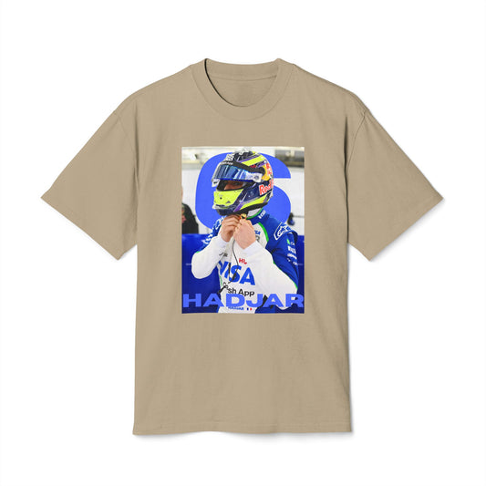 Isack Hadjar Number 6 Unisex Heavy Faded Tee