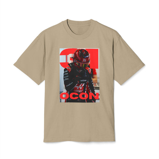 Esteban Ocon Number 31 Unisex Heavy Faded Tee