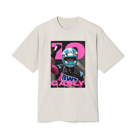 Pierre Gasly Number 10 Unisex Heavy Faded Tee