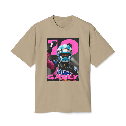 Pierre Gasly Number 10 Unisex Heavy Faded Tee