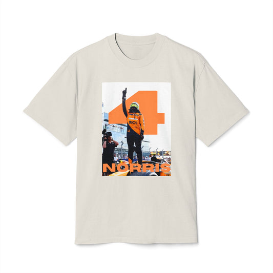 Lando Norris Number 4 Unisex Heavy Faded Tee