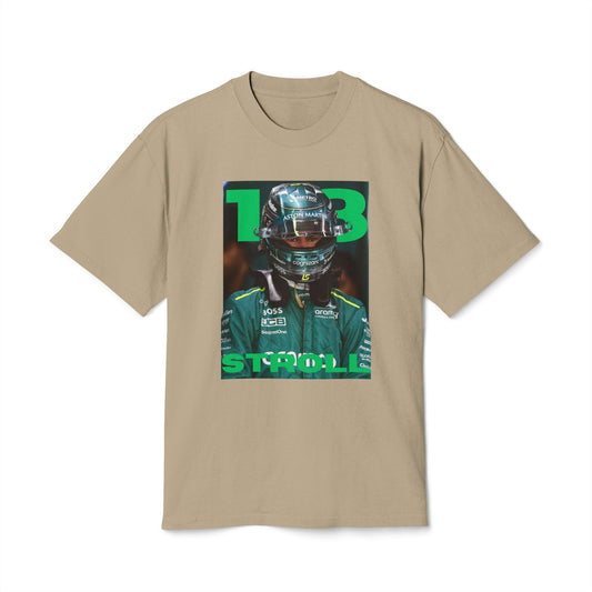 Lance Stroll Number 18 Unisex Heavy Faded Tee