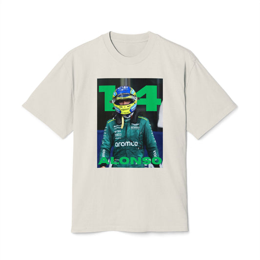 Fernando Alonso Number 14 Unisex Heavy Faded Tee