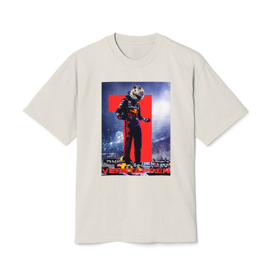 Max Verstappen Number 1 Unisex Heavy Faded Tee