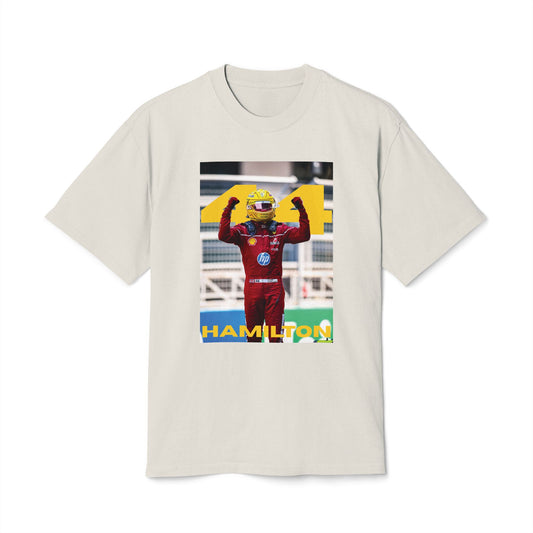 Lewis Hamilton Number 44 Unisex Heavy Faded Tee