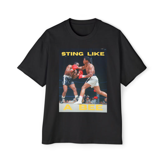 Ali Sting Like A Bee Heavy Oversized Tee