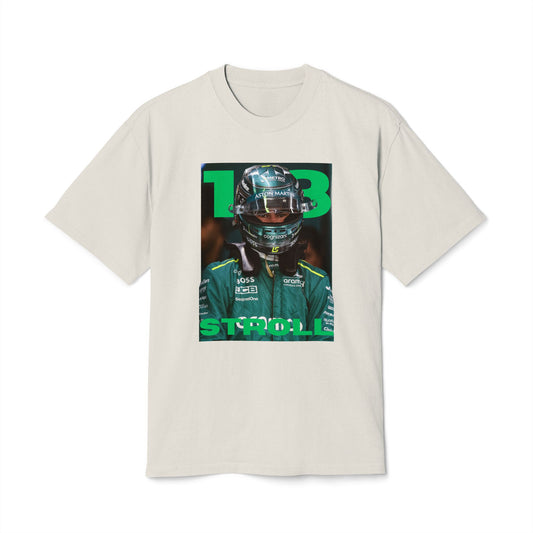 Lance Stroll Number 18 Unisex Heavy Faded Tee