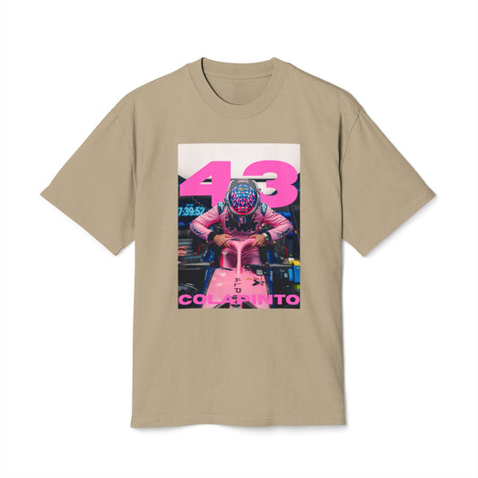 Franco Colapinto Number 43 Unisex Heavy Faded Tee
