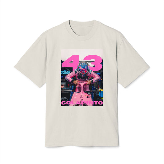 Franco Colapinto Number 43 Unisex Heavy Faded Tee