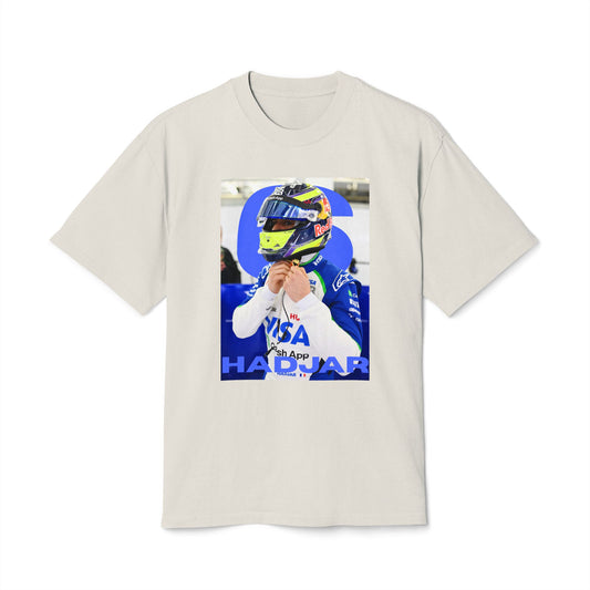 Isack Hadjar Number 6 Unisex Heavy Faded Tee