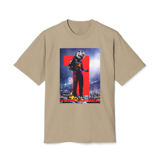 Max Verstappen Number 1 Unisex Heavy Faded Tee